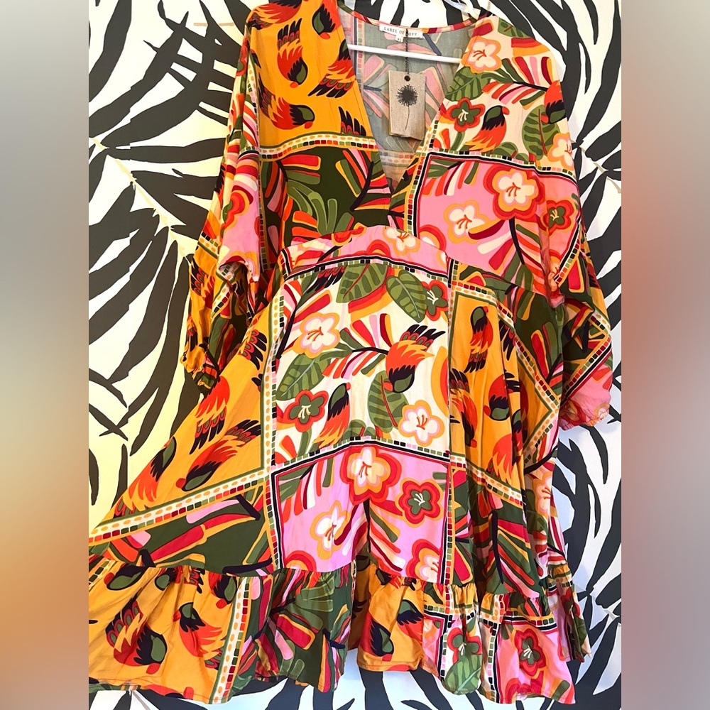 Label of Love Swim Beach Coverup XL Anthropologie